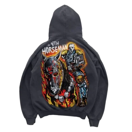 Warren Lotas 4th Horseman Stone Washed Hoodie