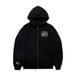 Golden Nugget Zip Up Hoodie – Black