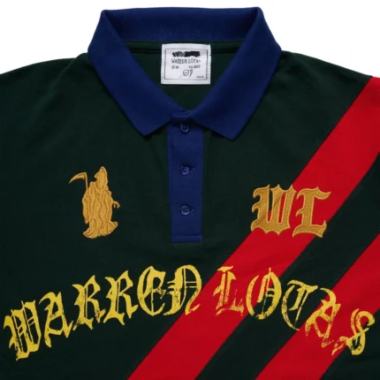 Reaper Academy Polo – Forest Green/Red/Navy