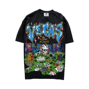 Vegas Took My Money T-Shirt – Vintage Black