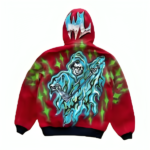 Warren Lotas Men’s WL Red Grim Hoodie