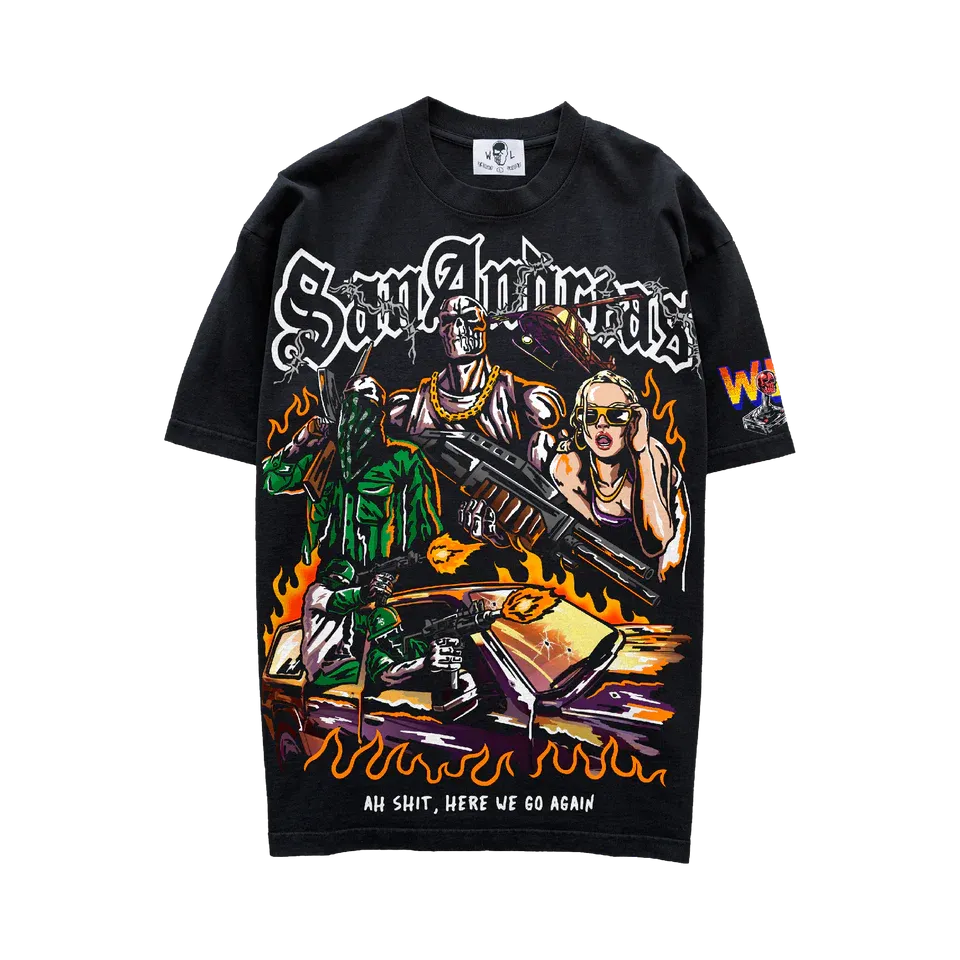 Warren Lotas Ceej T-Shirt – Black Warren Lotas Ceej T-Shirt – Black