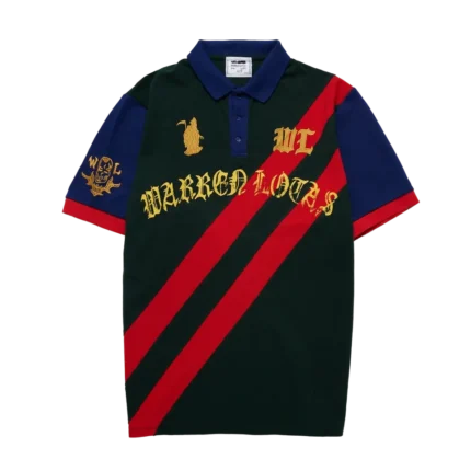 Reaper Academy Polo – Forest Green/Red/Navy