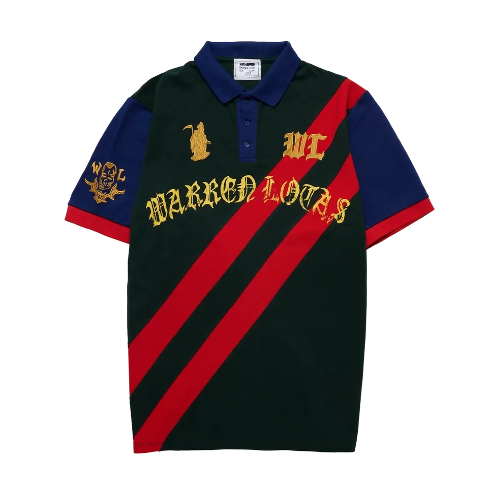 Reaper Academy Polo – Forest Green/Red/Navy Reaper Academy Polo – Forest Green/Red/Navy