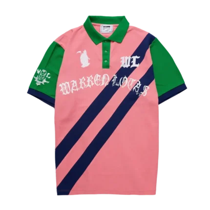 Reaper Academy Polo – Pink/Navy/Green