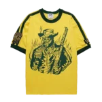 Gaucho Striped Ringer Shirt – Yellow/Green