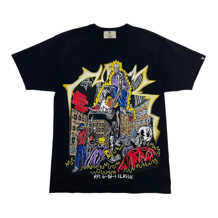 Eric Emanuel x Warren Lotas Jump – Shirt Black Eric Emanuel x Warren Lotas Jump – Shirt Black